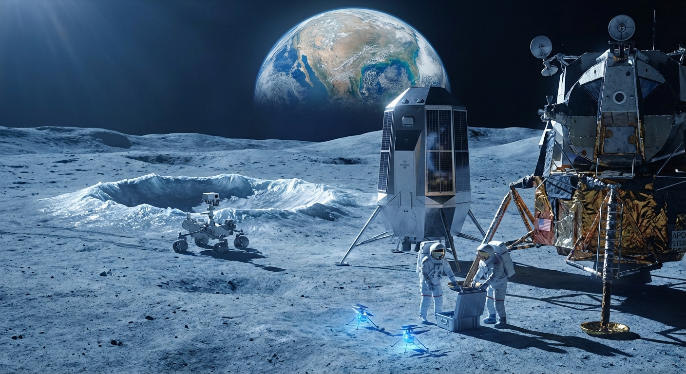 Beyond Apollo: How Modern Moon Missions Are Rewriting the Script on Lunar Exploration
