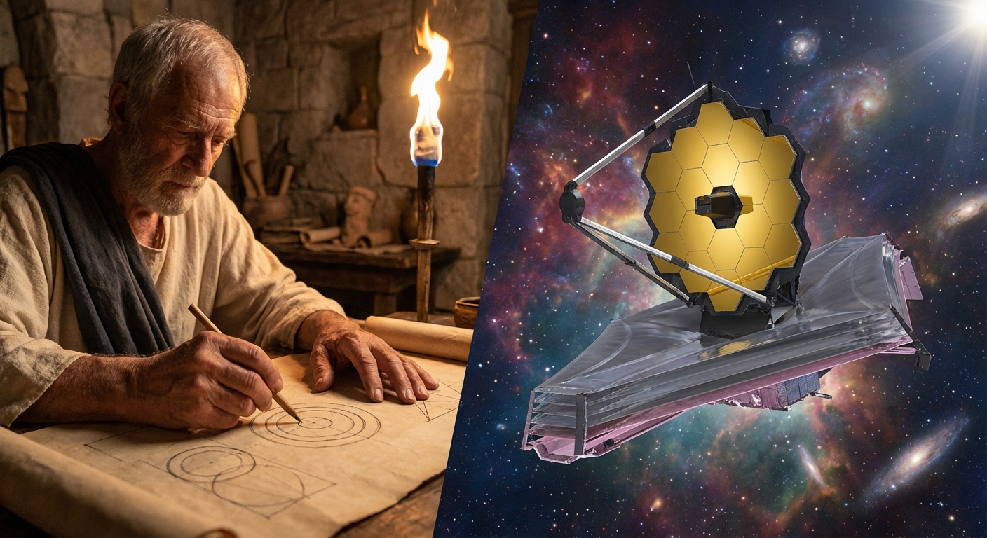 From Aristotle to JWST: A Comparative Tour of Cosmologies Across Time