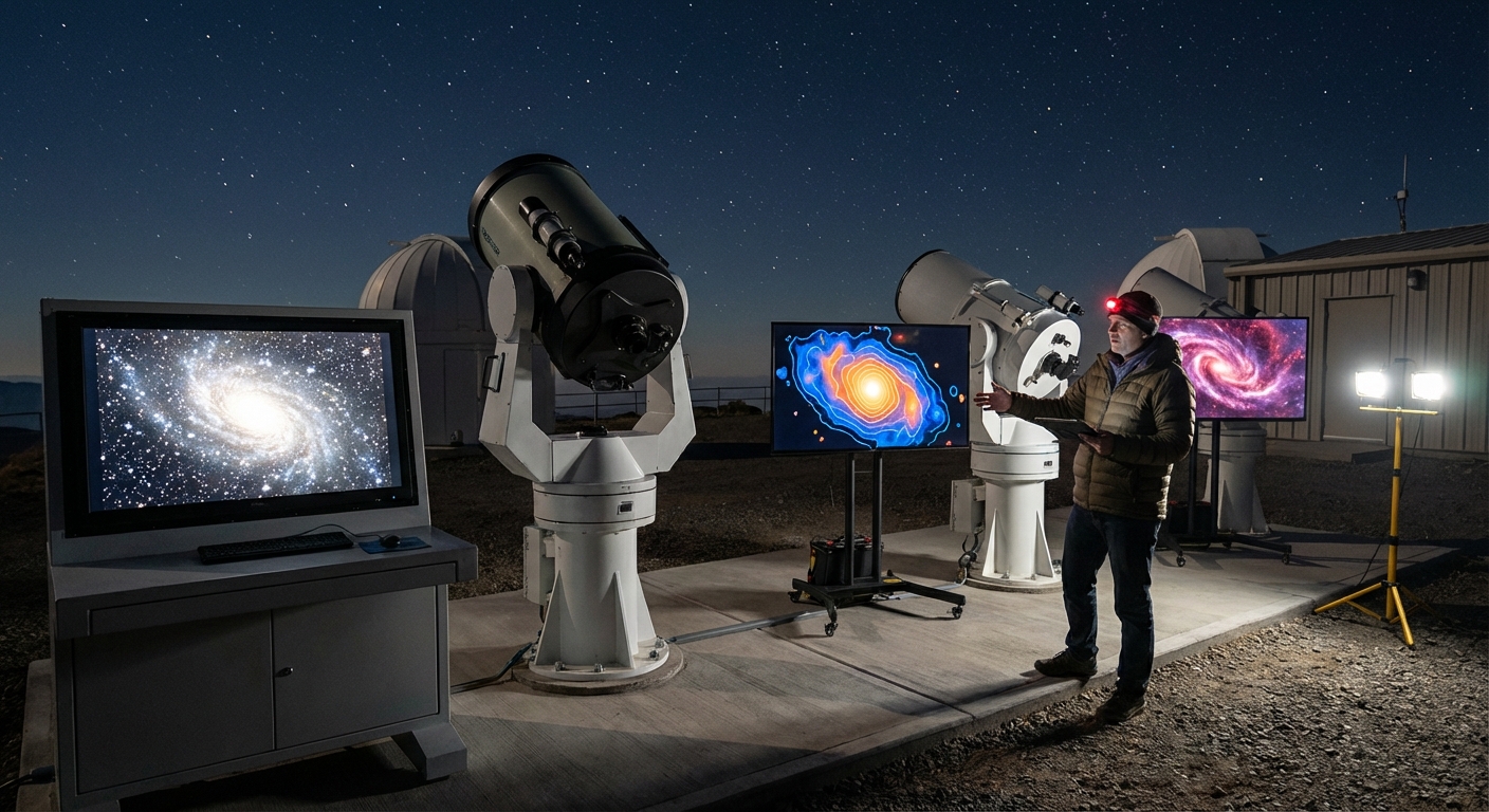 Optical vs Radio vs Infrared: How Different Astronomical Windows Reveal Different Universes
